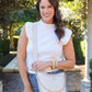 Brielle Bucket Bag Shimmer Champagne