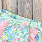 Chickadee Floral Ruffled Shorts Set