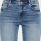 High Rise Slim Straight Jeans