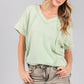 MINERAL WASH VINTAGE SEAM TEE