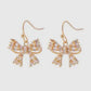 Bow Fishhook Earrings