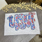 Floral USA (Sublimation T-Shirt)