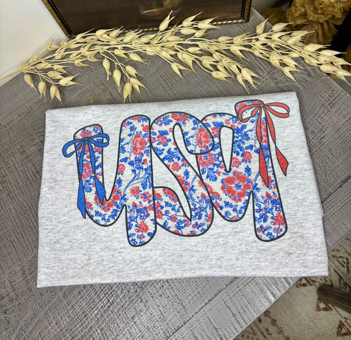 Floral USA (Sublimation T-Shirt)