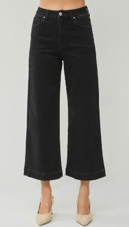 Black Ankle Length Jeans