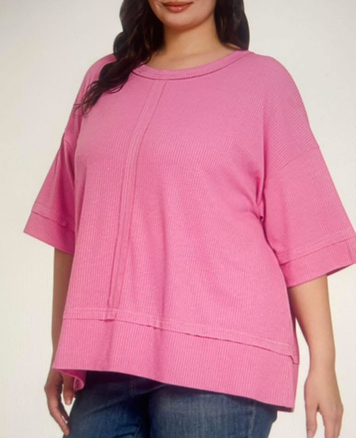 Pink Lined Top