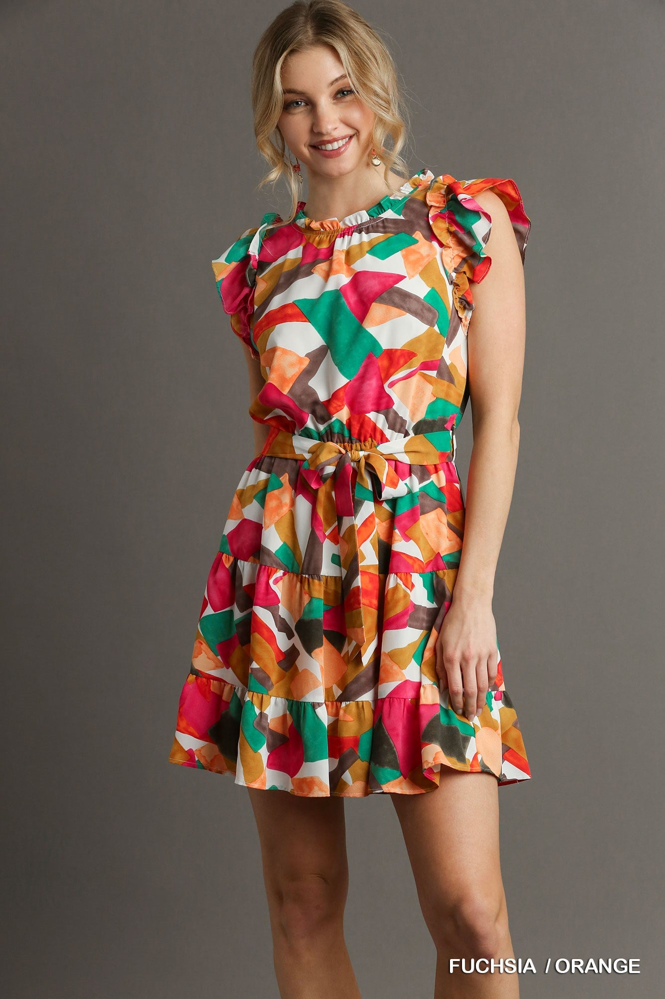 41691 Color Abstract Color Dress – TOOTSIETRENDSBOUTIQUE