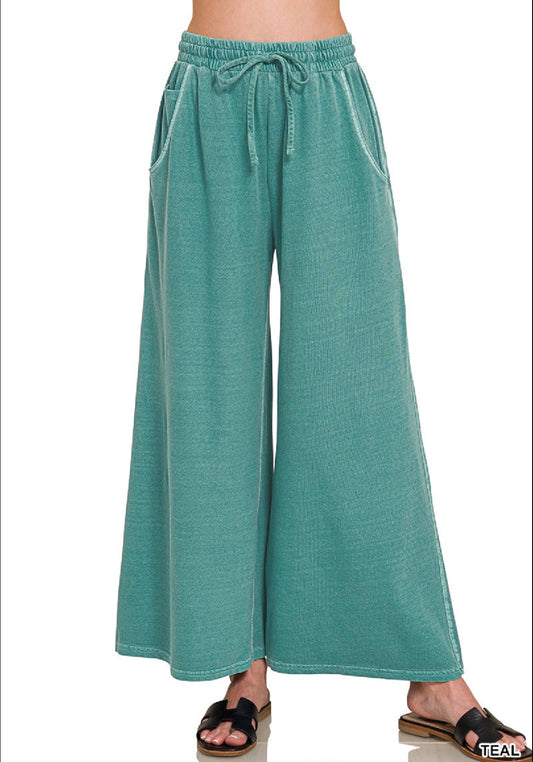 French Terry Drawstring Pants
