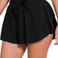 Ruffle Hem Tennis Skirt With Pockets