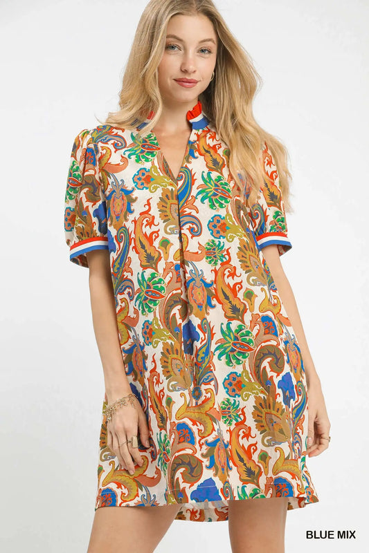 Colorful Design Dress