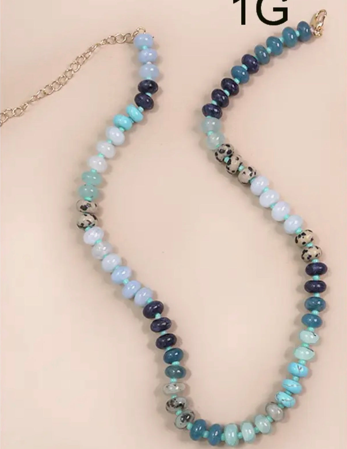 Blue Tone Necklace