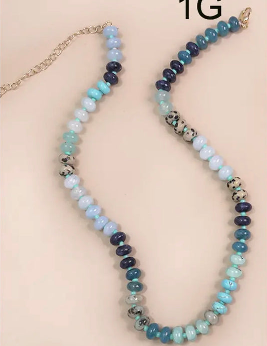 Blue Tone Necklace