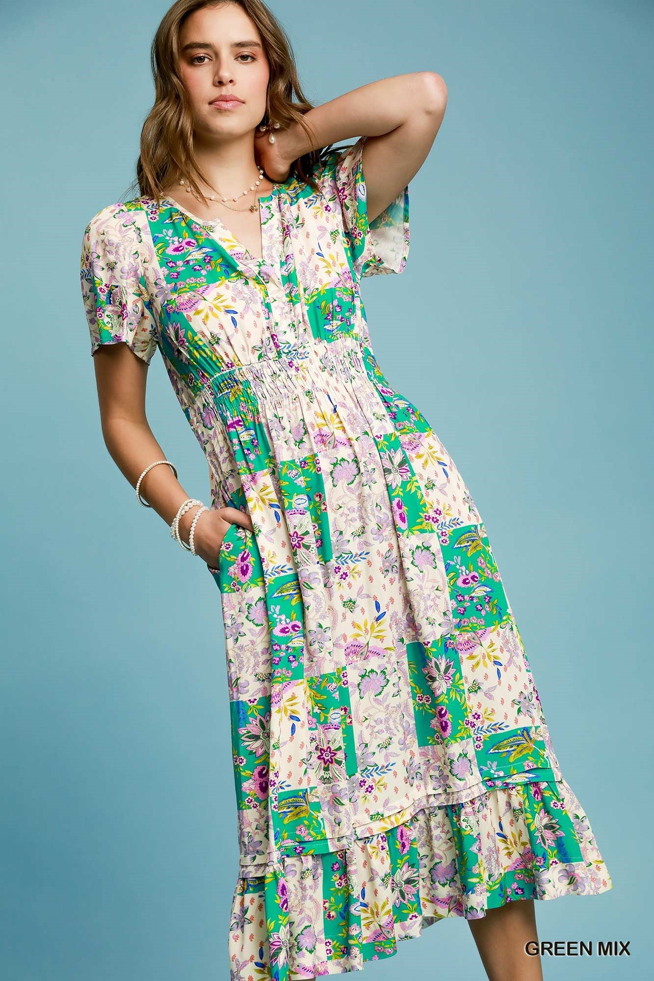 Floral Midi Dress