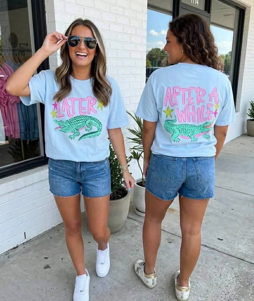 Later Alligator Short Sleeve Tee