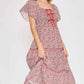 Floral Print Maxi Dress