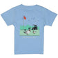 Boys Fowl Play SS Light Blue Tee