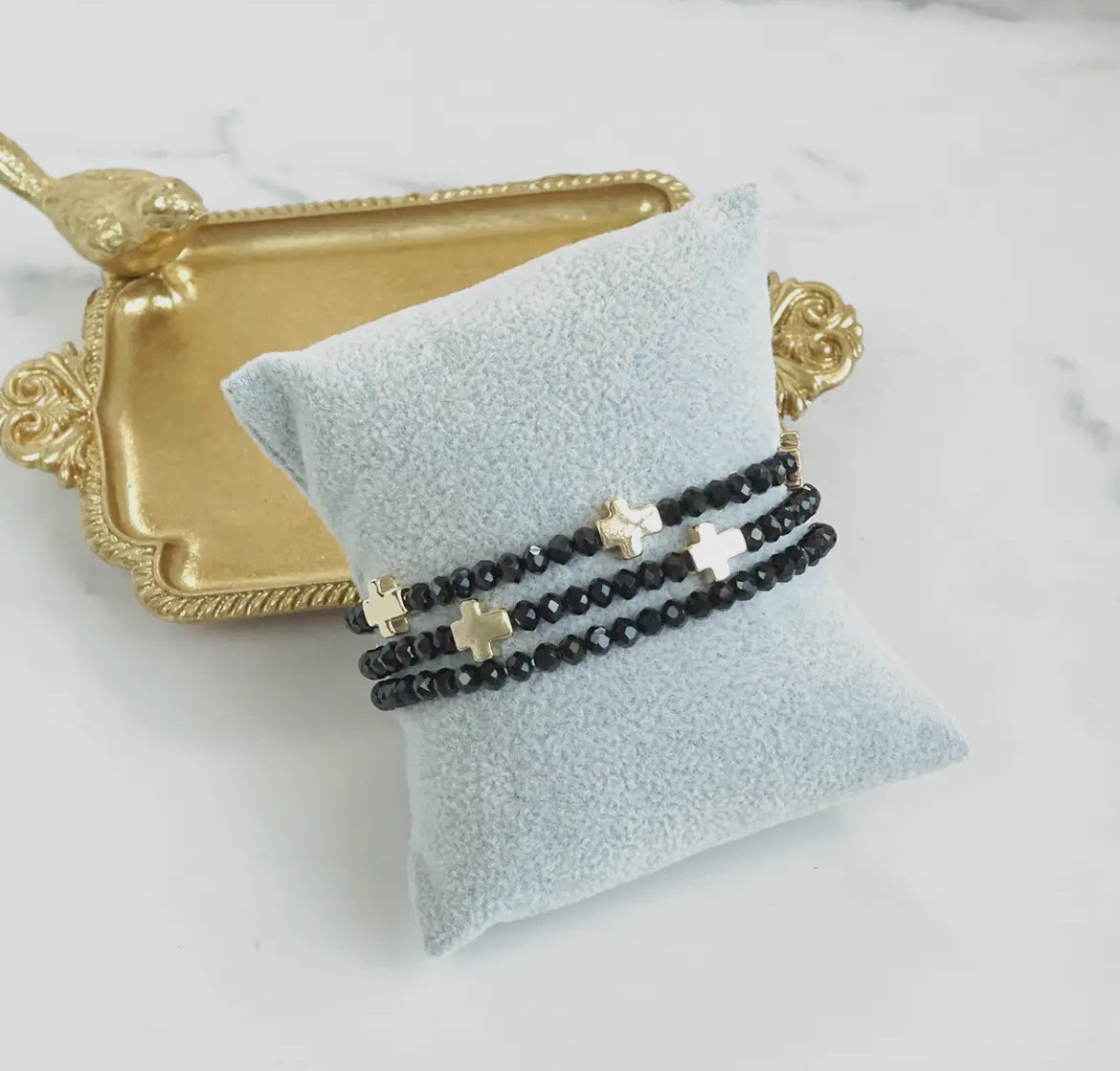 Cross Glass Bracelets
