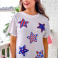 Patriotic Star Patch Tee