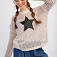 Star Cream Pullover