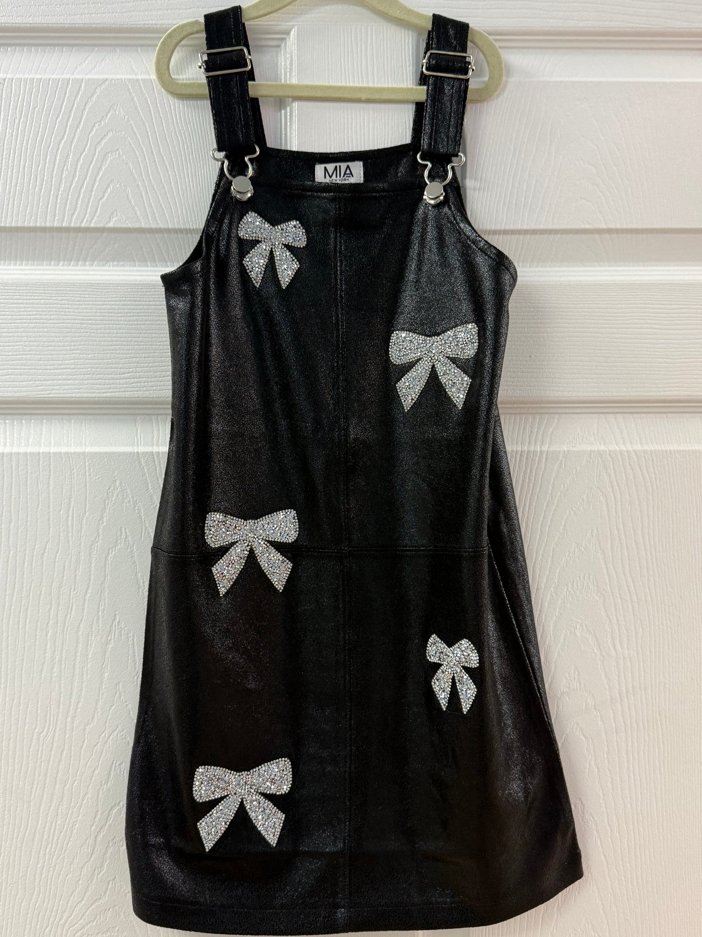 Black Bow Overalls