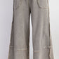 Plus Ash Gray Wide Leg Pant