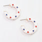 Star Hoop Earrings