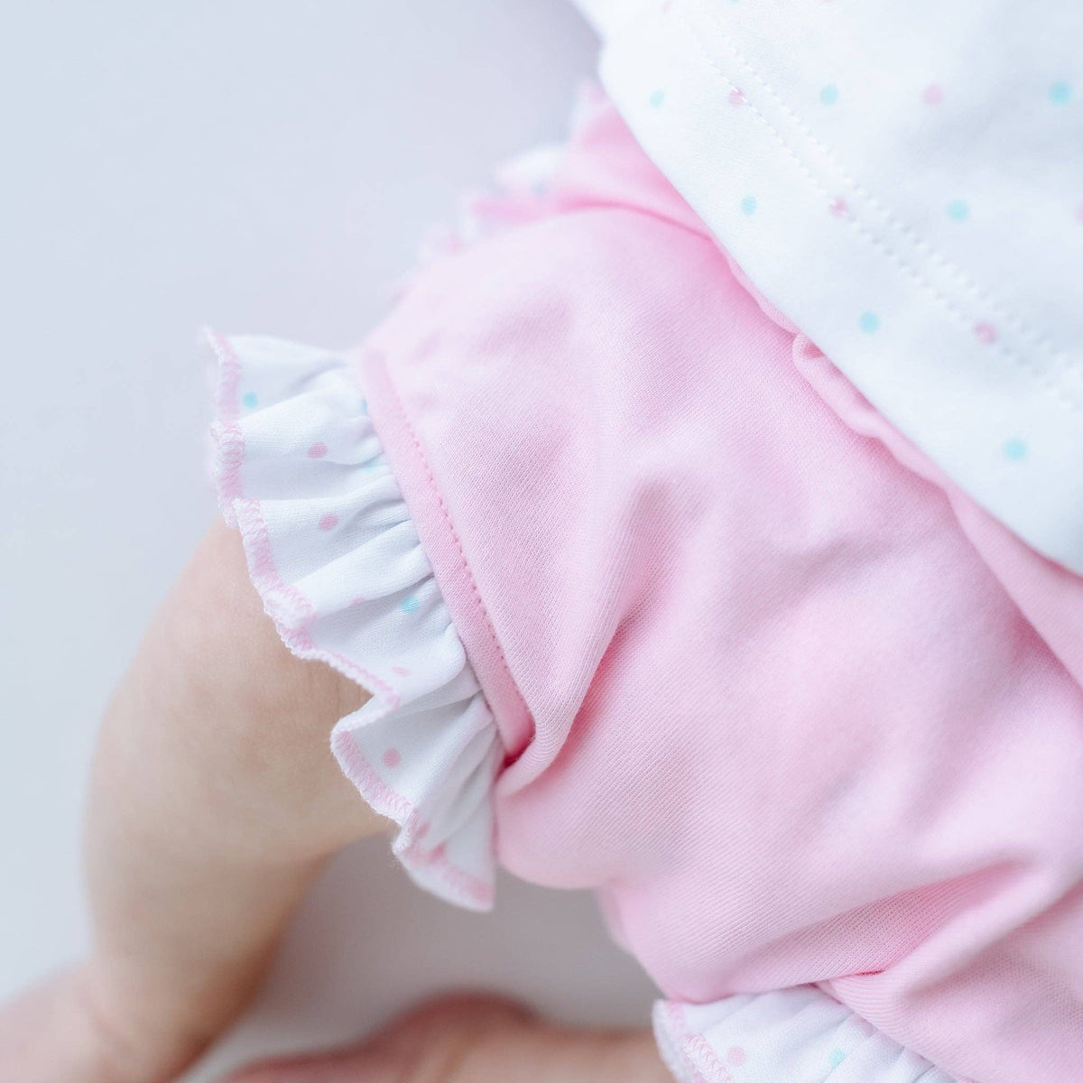 Ice Cream Classics Smocked Collared Diaper Cover Set