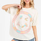 BOHO PATCHWORK SMILEY TEE