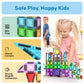 100pc Nano Magnetic Building Tiles Construction Travel Set