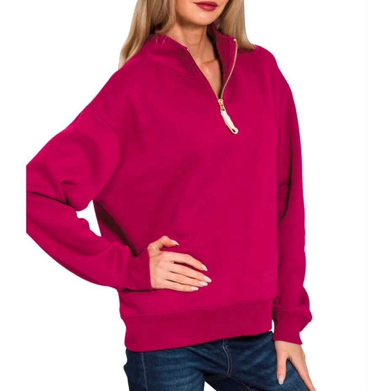Quarter Zip Fleece Pullover