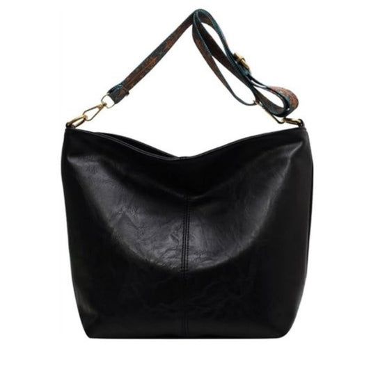 Retro Leather Crossbody Bag