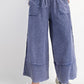 Mineral Washed Palazzo Pants