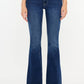 Dark High Rise Bootcut Jeans