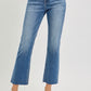 Cropped Straight Jeans