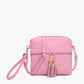 Tara Double Zip Crossbody Bag/Wristlet for Women