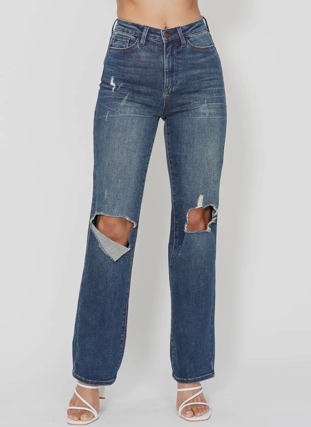 Judy Blue High Waist Dad Jeans