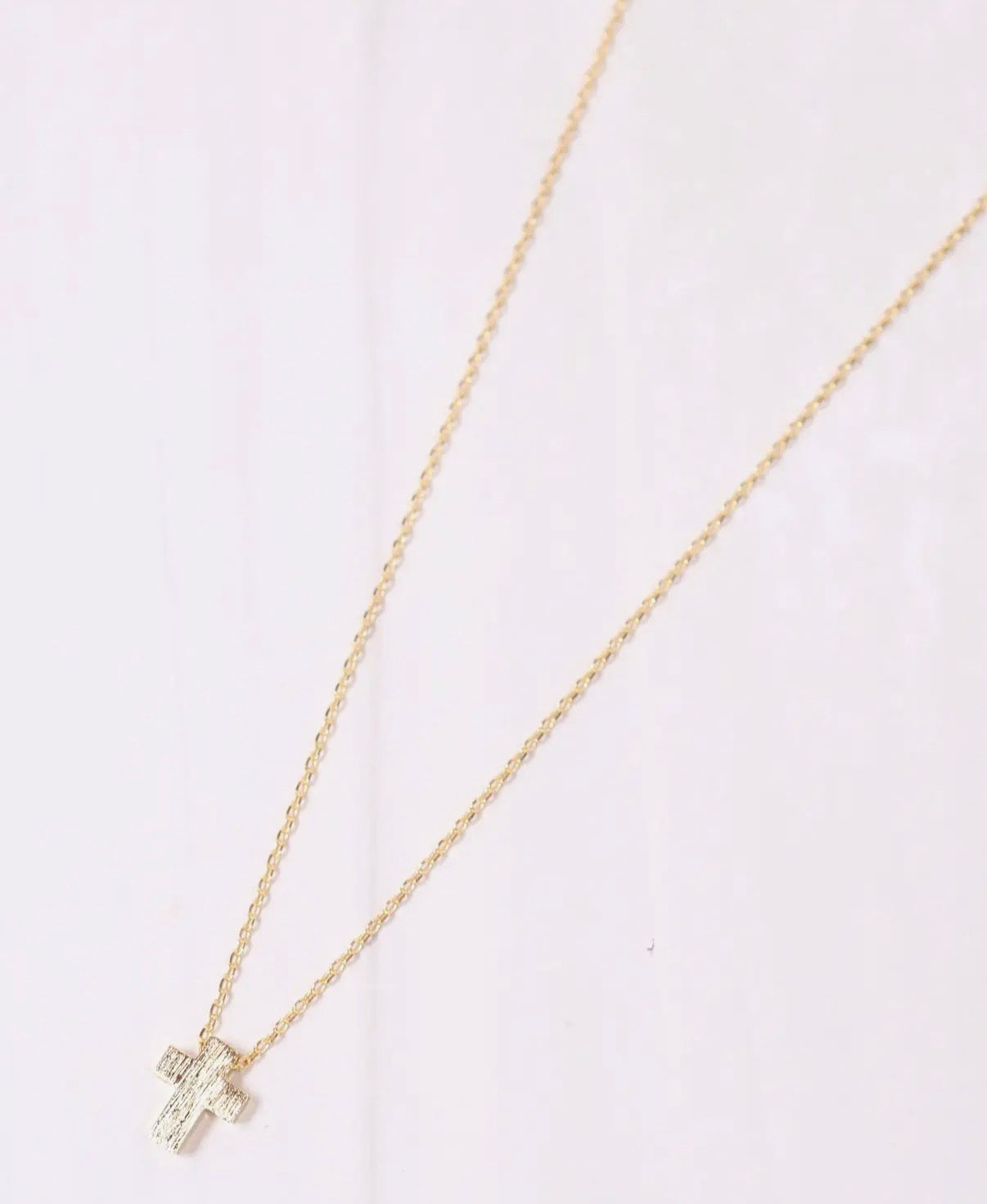 Petite Cross Necklace