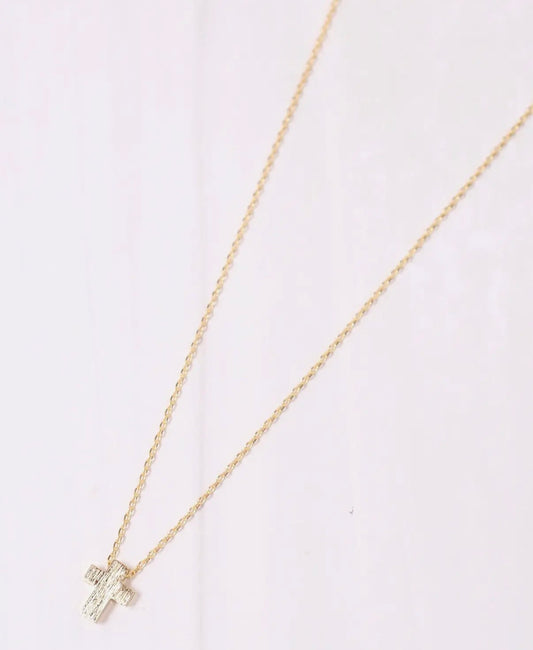 Petite Cross Necklace