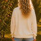 Pumpkin Season Gingham Bow Graphic Sweatshirt