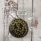 Leopard Print Smiley Face Freshie