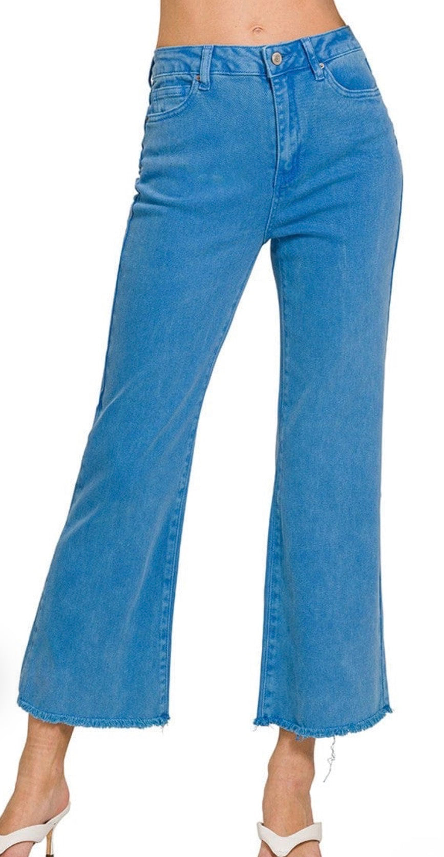 Acid Wash Summer Jeans