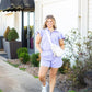 Lilac Flutter Sleeve Set
