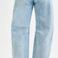 Light Washed Barrel Jeans