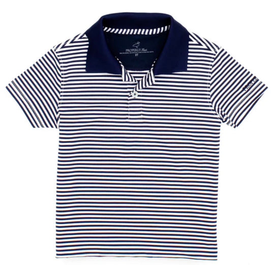 Boys Dallas Navy Polo