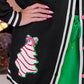Christmas Tree Cake Bow Cardigan