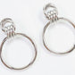 Silver Drop Earrings