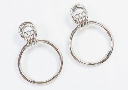Silver Drop Earrings