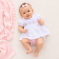 Ice Cream Classics Smocked Collared Diaper Cover Set