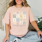Rejoice In The Lord Always Vintage Floral Comfort Colors Tee