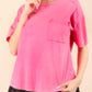 Pink Washed Tee