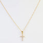 Gold Cross Necklace